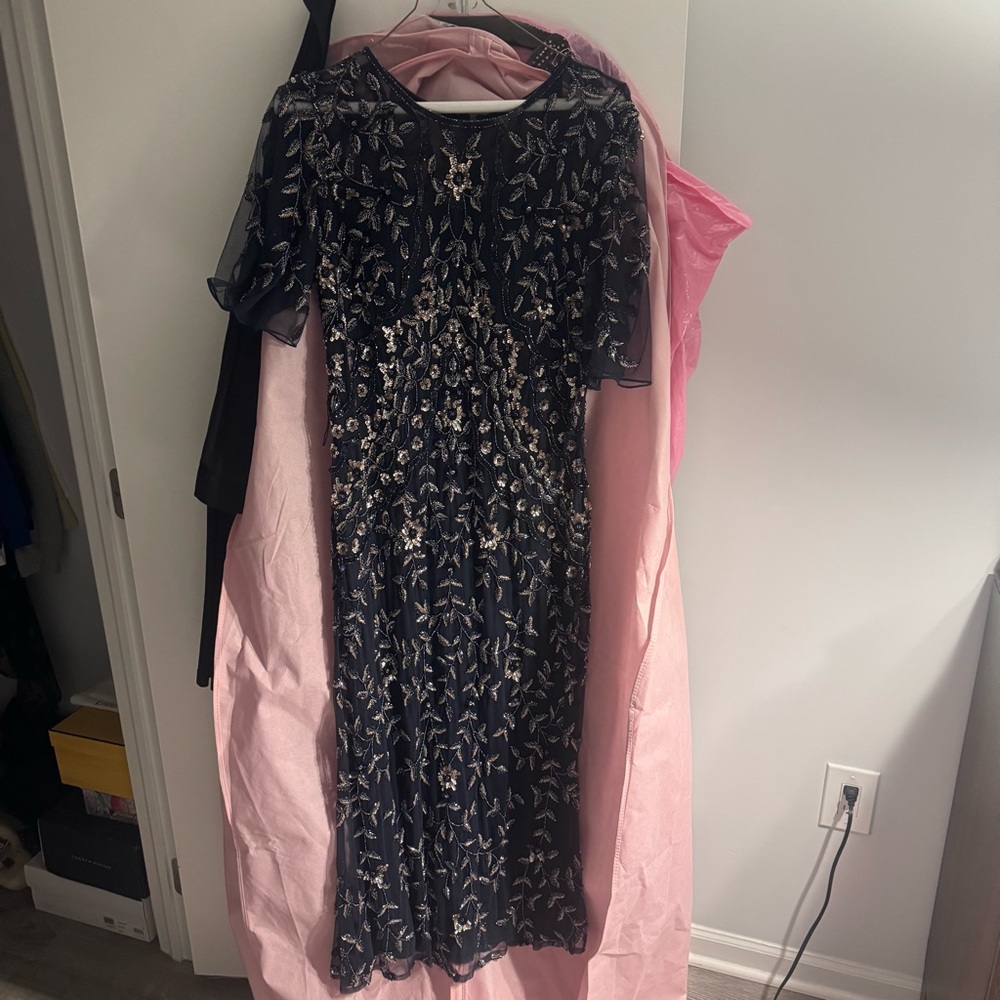 Marsoni by Colors Navy Mother of the bride dress Size 12